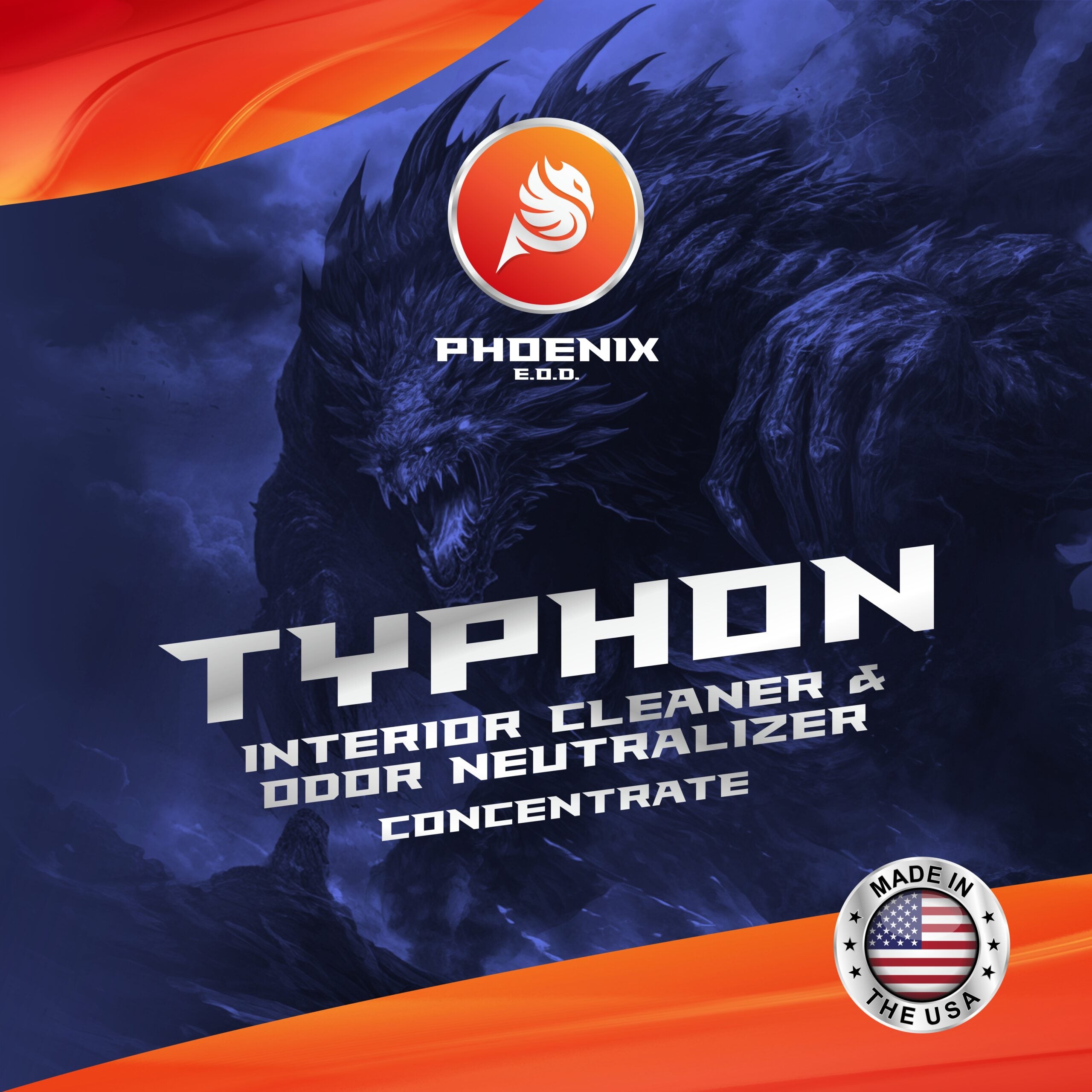 Typhon Interior Cleaner & Odor Neutraliser Dilutable