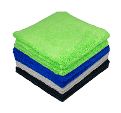 The Rag Company – Creature Edgeless – Premium 70/30 Blend, Plush Dual Pile Microfibre Detailing Towel