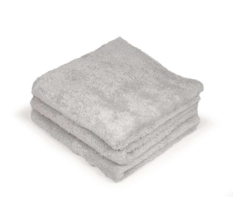 The Rag Company – Eagle Edgeless 500 Microfibre Detailing Towel Light Grey