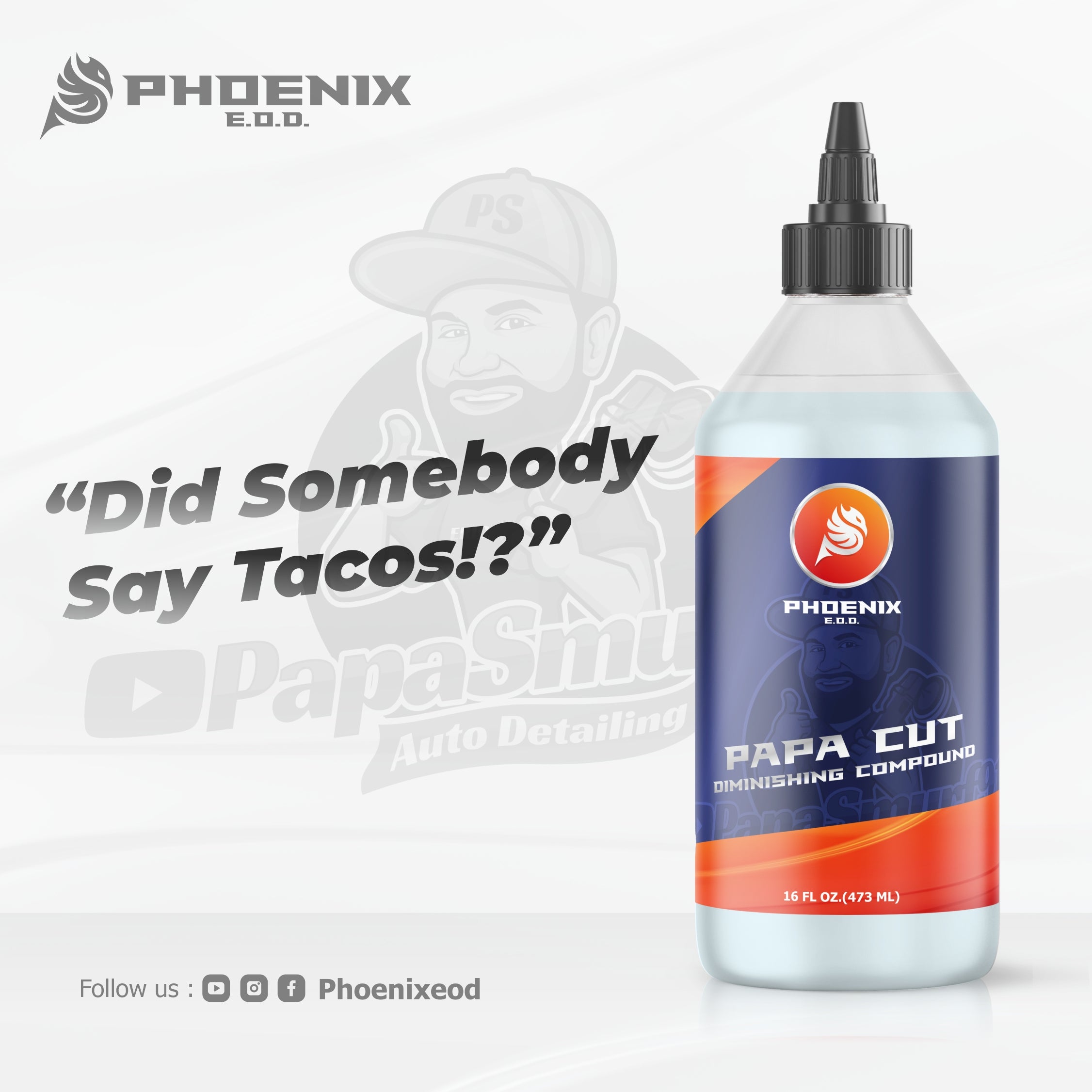 Papa cut diminishing polishing compound